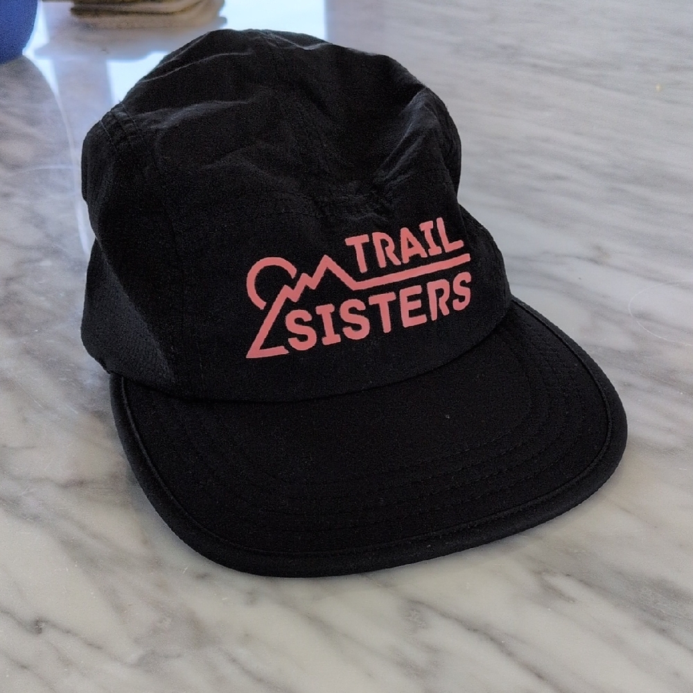 Trail Sisters Black Running Hat